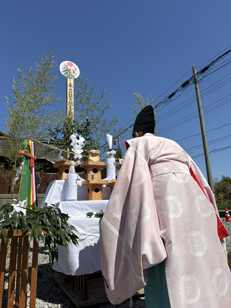 屋外での祭事